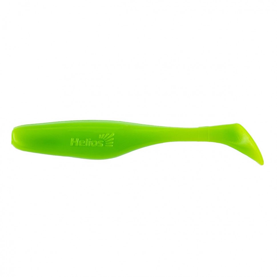 Виброхвост Helios Vigor 3,75"/9.5 см, цвет Lime 7 шт HS-6-008 , 